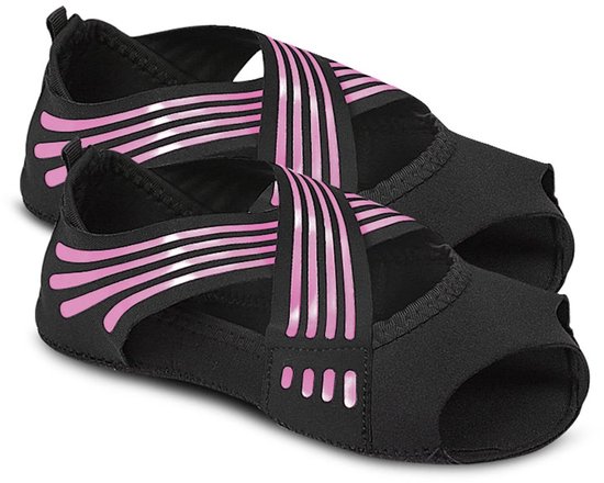 Yoga sokken voor vrouwen, Cut-out Ballet sokken, Ziekenhuis sokken, zwangere vrouwen sokken, teenloze antislip grip sokken, ideaal voor Pilates, Dans, Pure Barre, Ballet, Barefoot Workout