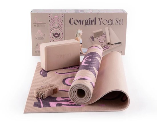Yoga starterskit cowgirl - Myga - beige van Merkloos