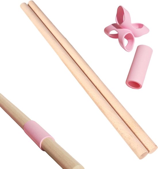 Yoga Stick - Houding corrector - Rug ontlasten - Duurzame houten bouw - 80 cm - Houtkleur