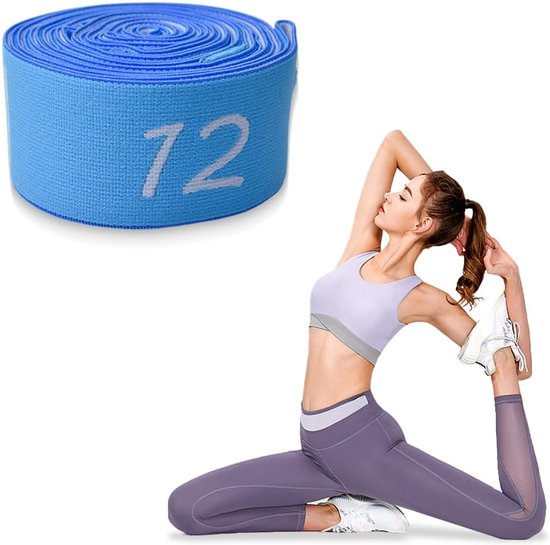 Yoga Straps - Elastic Resistance Bands voor Yoga - Stretching voor Fitness - Pilates en Gymnastiek