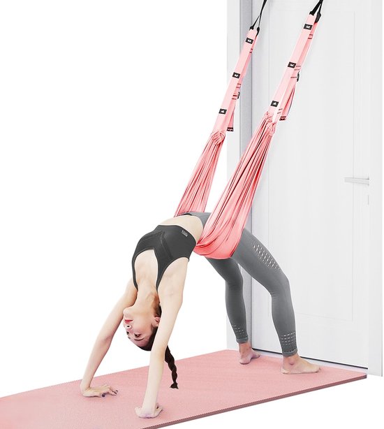 Yoga Stretch Band voor Rugpijn - Verstelbare Leg Stretcher en Aerial Yoga Trainer