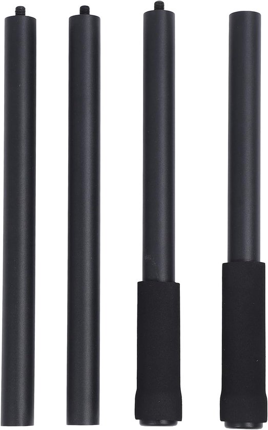 Yoga Stretch Stick - Fitness Hulpmiddel - Houding Verbeteren - Stevige Stalen Constructie - 4 Delige Set