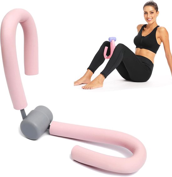 Yoga Thigh Toner, Bekkenbodemtrainer voor de binnen- en buitenspieren van de dijen, Leg Master, Fitnessapparatuur voor thuisgebruik voor vrouwen van Merkloos