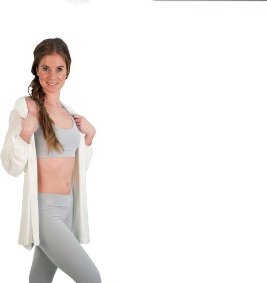 Yoga Vest-vest dames-Grijs van Sundek