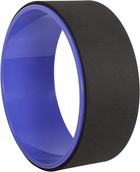 Yoga Wiel - Dharma Wiel - Houding Verbeteren - Zweetbestendig Materiaal - 12.5 inch diameter - Paars