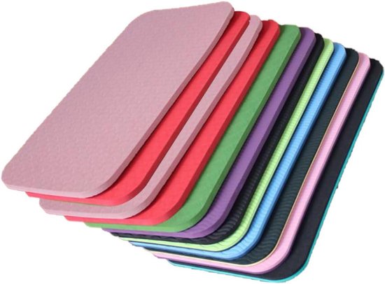 Yoga Zitkussens - Fitness Accessoires - Oefeningen Binnen - Hoge Dichtheid - 12 Stuks - Zoals Getoond