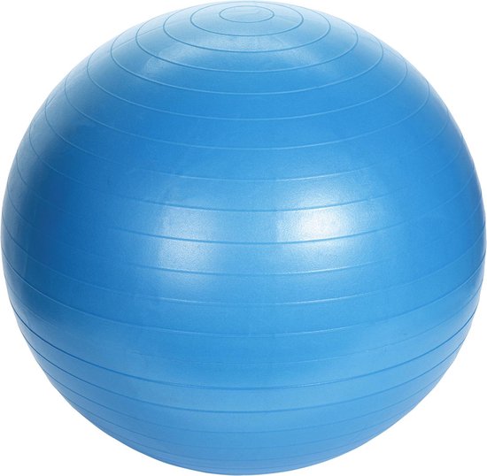 Yogabal - Licht Blauw - Inclusief Pomp - 45 cm - Gymbal van Avento
