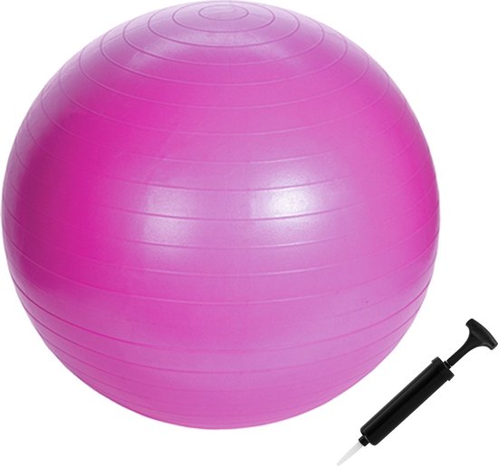 Yogabal - Roze - Inclusief Pomp - 45 cm - Gymbal van Core Balance