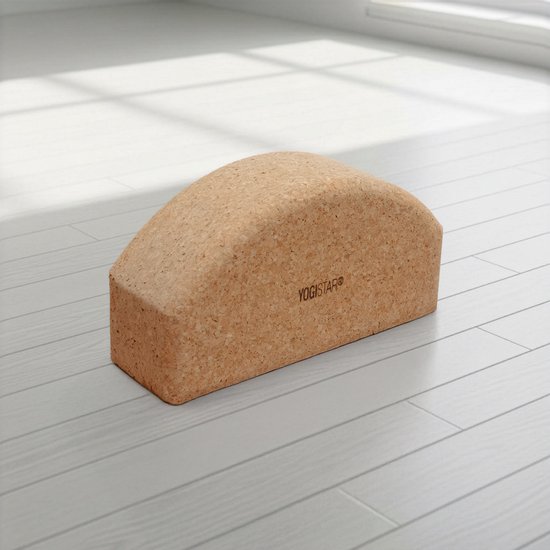 Yogablock yogiblock® halbrund - cork