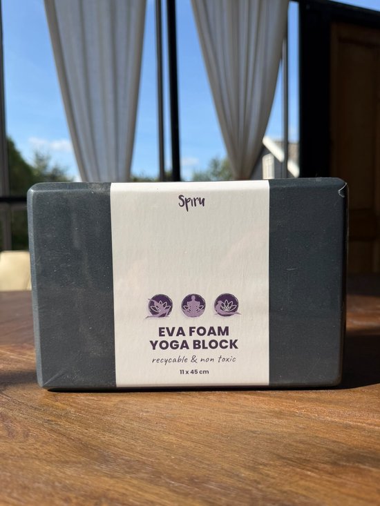 Yogablok EVA dusty blue