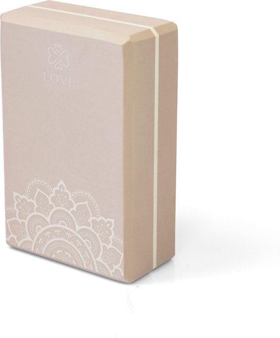 Yogablok | Eva Foam | Mandala - Sacred Sand van Avento