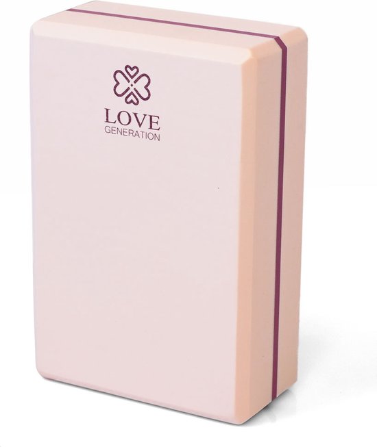 Yogablok - Eva Foam - Precious Pink van Pure2Improve