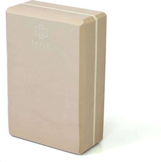 Yogablok - Eva Foam - Sacred Sand van Merkloos