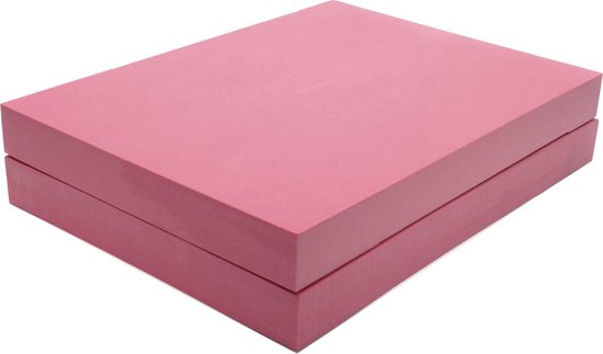 Yogablok schouderstand Set (2), bordeaux Yogablok YOGISTAR van Merkloos