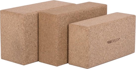 Yogablok - yogiblock kurk supers. (23x15x10) Yogablok YOGISTAR van YOGISTAR