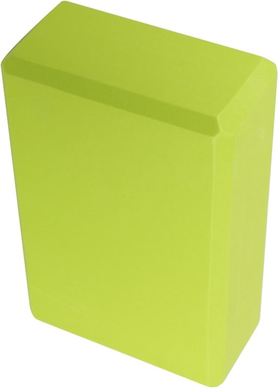 Yogablokken Hoge Dichtheid - Schuimstenen Pilates - Ondersteunende Oefeningen - Antislip EVA Materiaal - 23 x 15 x 7.6 cm