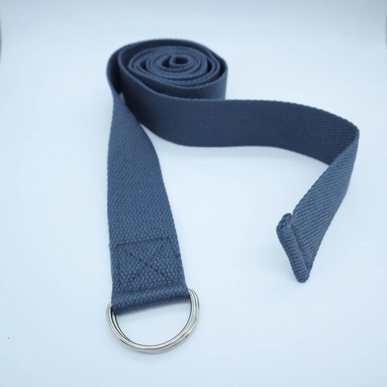 yogablokken met hoge dichtheid en yoga D-ring katoenen stretchband van Gaiam