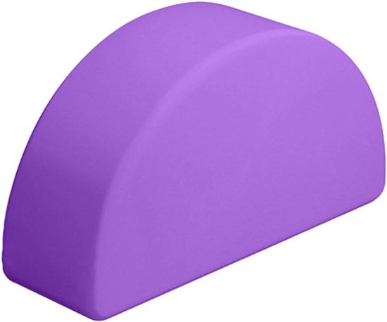 Yogablokken - Pilates Blokken - Lichaamsoefening - Hoge Dichtheid Lichtgewicht - 25 x 13 x 8 cm - Paars