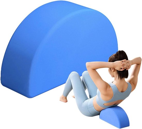 Yogablokken Set - Pilates Hulpmiddel - Balans Training - Hoge Dichtheid Schuim - 25 x 13 x 8 cm - Blauw
