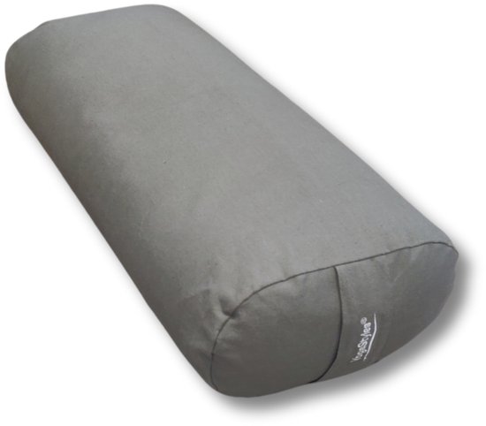 Yogabolster Ovale Design Bolster voor Yoga - Ovaal - Grijs van Merkloos