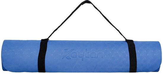 yogamat | 173 x 58 x 0,6 cm | Kaytan | Blauw van Kaytan