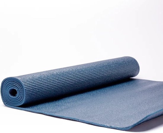 Yogamat - 61x183x0.5cm - Indigo - PVC - yoga mat, yogamatten, yoga mat anti slip, yogamat antislip van Avento