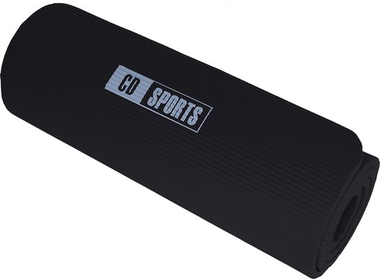Yogamat, antislipmat, ideaal voor pilates, oefeningen, fitness, gymnastiek, rekken, 180 x 60 x 1 cm van Yogamat