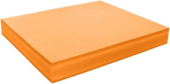 Yogamat - Balansmat - Thuis sporten - Antislip oppervlak - M - Oranje