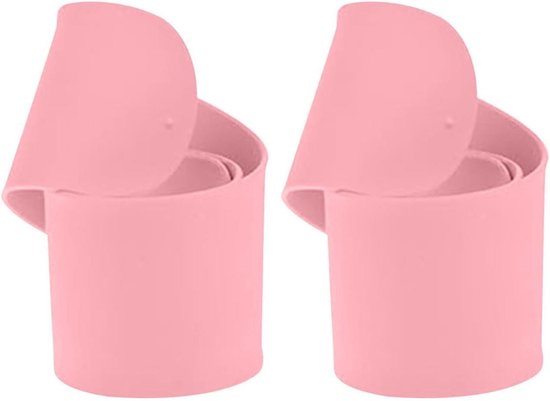 Yogamat Banden - Matriemen Set - Sporten Vervoeren - Robuuste Kliksluiting - 51 x 6 x 1 cm - Roze