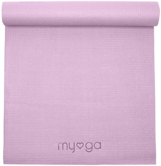 Yogamat basic 4 mm - Myga - lila van Merkloos