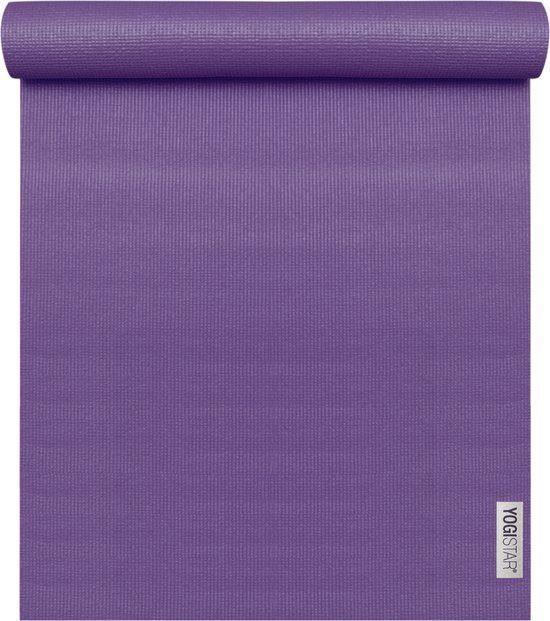 Yogamat basic aubergine Yogistar van Yogamat