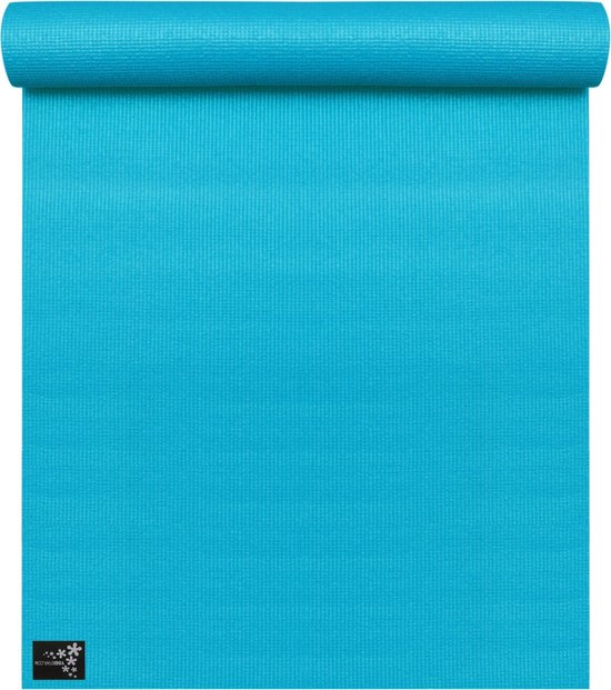 Yogamat basic turquoise Fitnessmat YOGISTAR van Yogamat