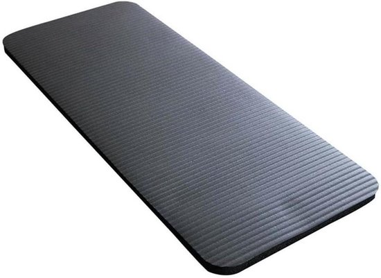 Yogamat Comfort Schuim - Oefenmat Knie Elleboog - Fitness Training Binnen - Waterdicht Antislip - 15 mm dik - Zwart van Yogamat
