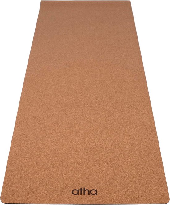 Yogamat - Eco mat - Yoga oefenen - Antislip kurk - 186x66 cm - Natuurlijk van Yogamat