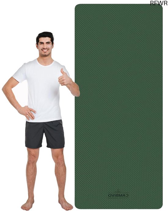 Yogamat Extra Dik – Fitnessmat – Sportmat - fitness mat dik