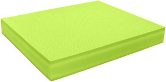 Yogamat - Fitnessmat Balansmat - Thuis Sporten - Antislip Ontwerp - M - Groen