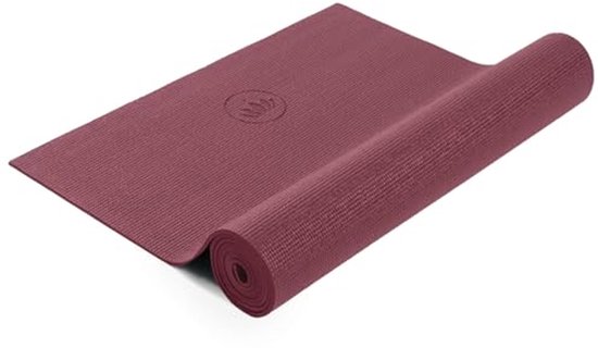 Yogamat - Fitnessmat Oefenmat - Sport en Ontspanning - Huidvriendelijk Getest - 183 x 60 cm - Aubergine