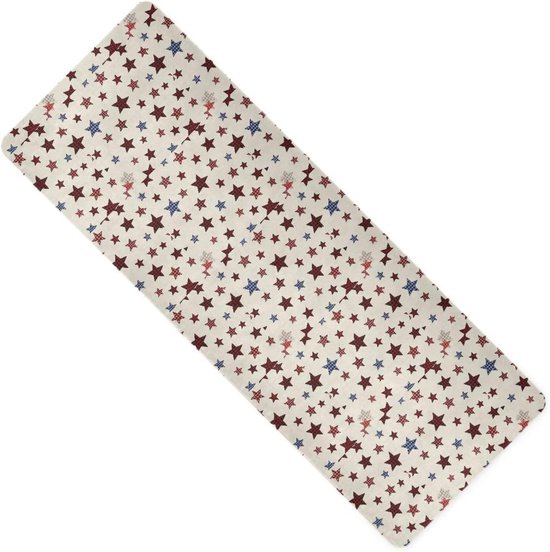Yogamat - Fitnessmat Oefenmat - Sporten Thuis - Niet-giftig Natuurrubber - 180x66 cm - Beige Ruit van Yogamat