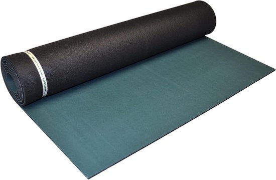 Yogamat - Fitnessmat Pilatesmat - Dagelijkse Training - Extra Dichte Bovenlaag - 180 x 61 cm - Bosgroen