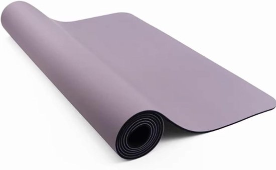 Yogamat - Fitnessmat Pilatesmat - Thuis Sporten - Antislip Dubbelzijdig - 183 x 68 cm - Paars