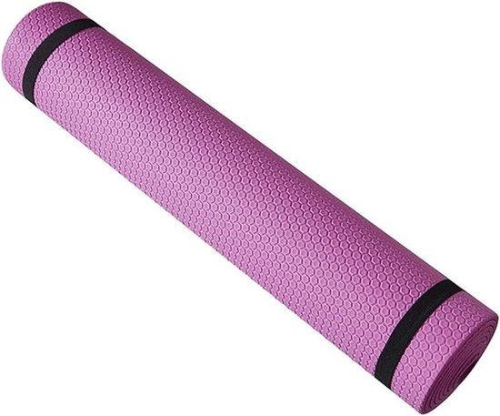Yogamat - Fitnessmat - Sport en Ontspanning - Antislip Ontwerp - Dik Eva Schuim - Roze