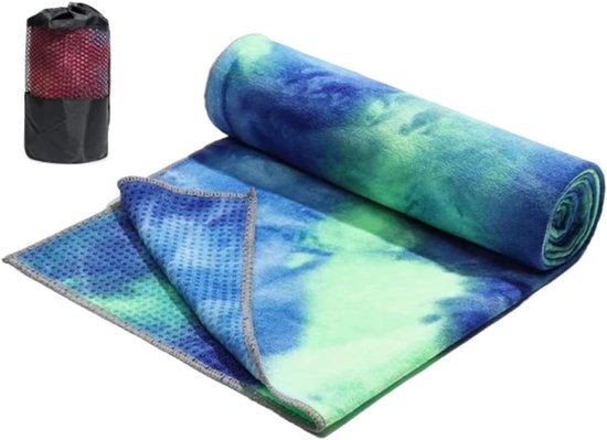 Yogamat - Fitnessmat Trainingsmat - Thuis Sporten - Antislip Grip - 183 cm x 63 cm - Groen