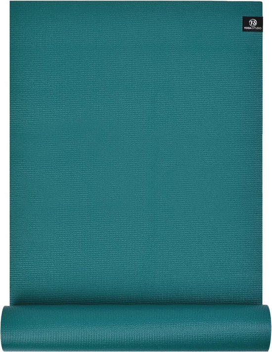 Yogamat - Fitnessmat - Yoga oefenen - Antislip basis - 183x61cm - Blauwgroen