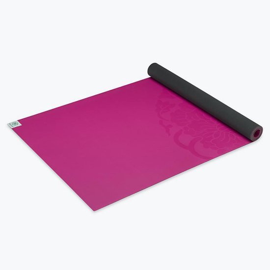 Yogamat Gaiam Studio Select Dry Grip Reis - 2mm - Roze van Merkloos