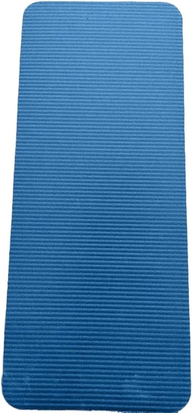 Yogamat - Gymnastiekmat Pilatesmat - Thuis sporten - Antislip oppervlak - 60 x 25 x 1.5 cm - Blauw