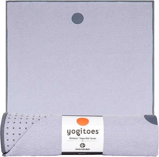 Yogamat Handdoek - Antislip Mat - Hot Yoga - Sneldrogend Ontwerp - 172 cm - Lavendel