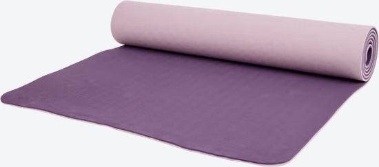 Yogamat - Kaytan yogamat 58 x 173 x 0,6 cm - paars/ wit van Kaytan