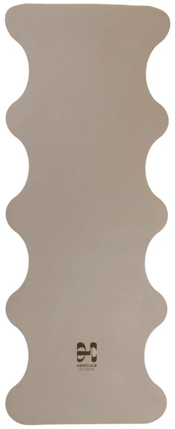 Yogamat Mar 4 mm - Hercule Studio - greige van Merkloos