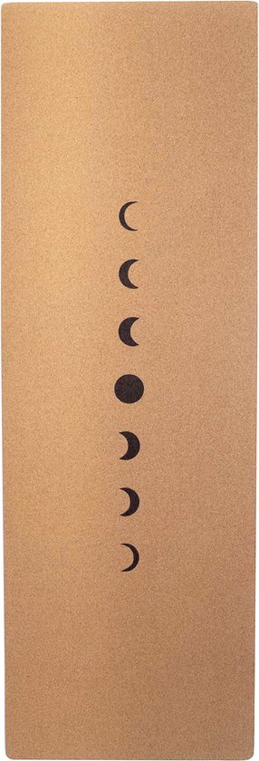 Yogamat natuurkurk moon - Lotus | 4 mm | fitnessmat | sportmat | pilates mat van Merkloos