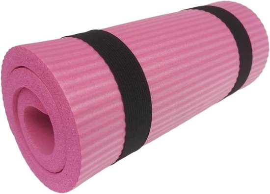 Yogamat Oefening - Fitness Mat - Thuis Trainen - Ultra Dikke Bescherming - 15 cm Dik - Zwart